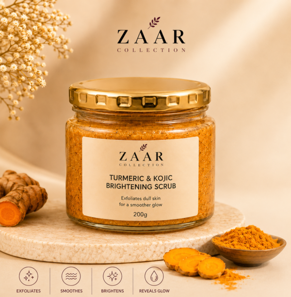 Turmeric & Kojic Brightening Scrub