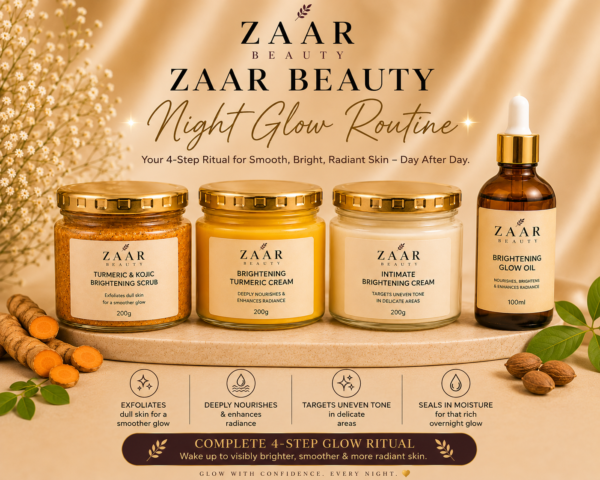 Zaar Beauty Night Body Glow Routine Set