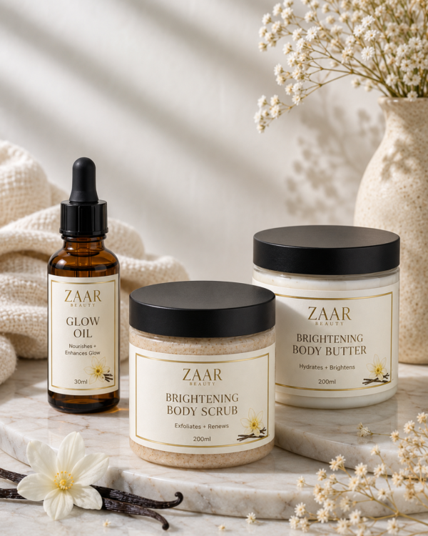 ZAAR Beauty Body Brightening Collection