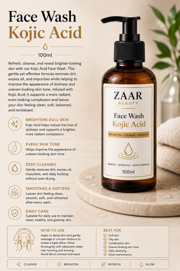 Face Wash – Kojic Acid