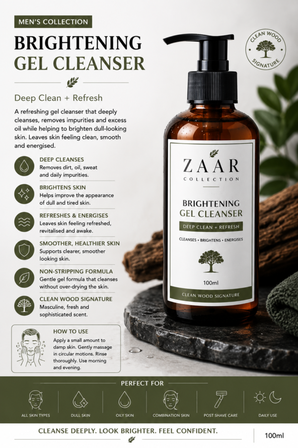 Clarifying Gel Cleanser - (Men’s Collection)