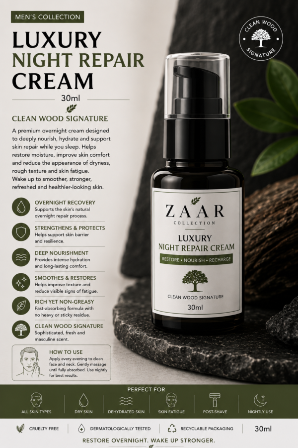 Night Repair Cream - (Men’s Collection)