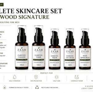 ZAAR Men's complete skincare set
