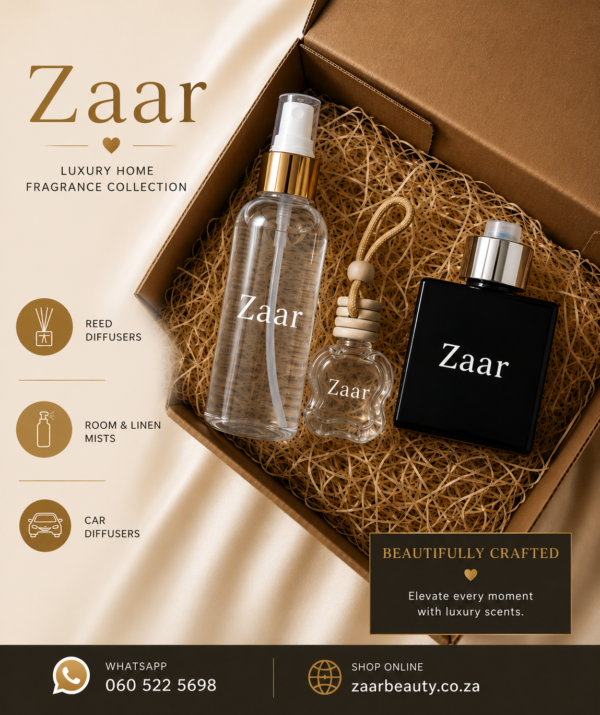 ZAAR Luxury Home Fragrance Collection 1