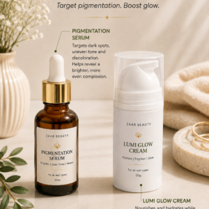 ZAAR Beauty Lumi Glow Cream & Pigmentation Serum Set